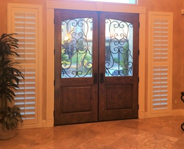 Sidelight Windows Jacksonville sidelight window treatment shutter